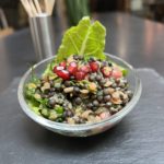 Lentil tabouleh salad